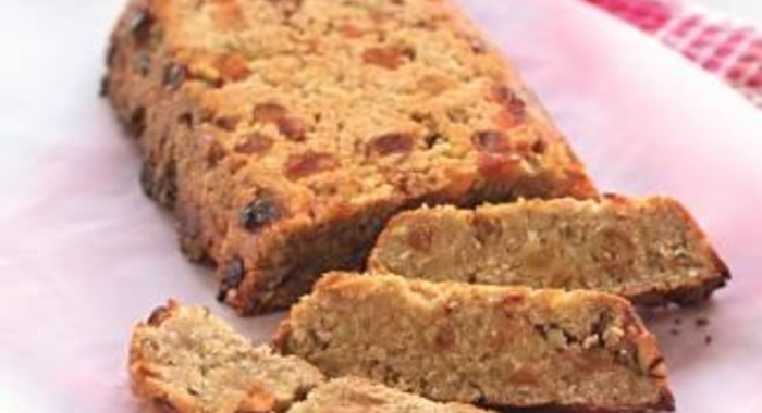 Овсяный пирог с грецкими орехами