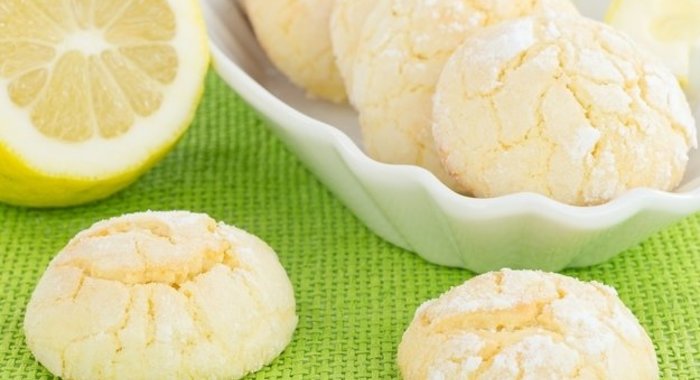 Лимонное печенье