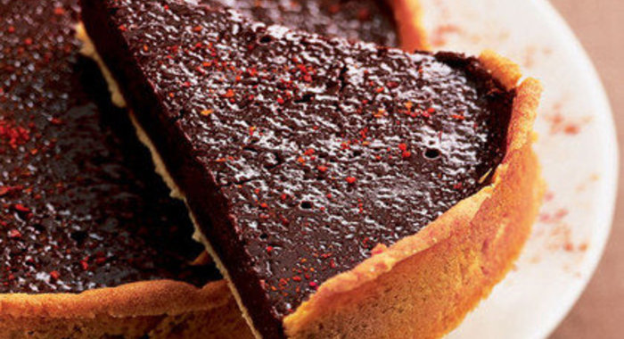 Шоколадный торт с перцем