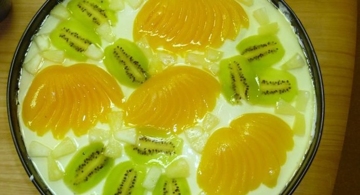 Торт Сливочная нежность