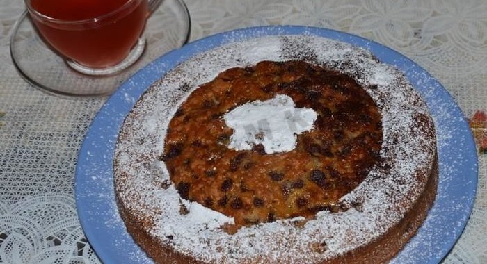 Пирог с земляникой