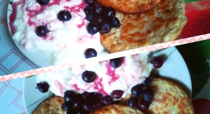 Творожно-банановоепеченье