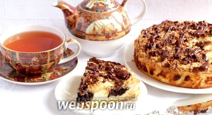 Творожно-маковый пирог