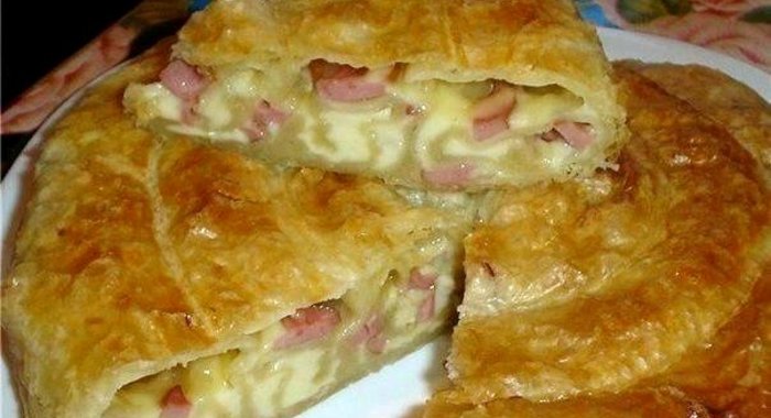 Сырно-колбасная улитка