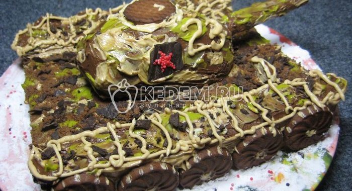 Торт «Танк»