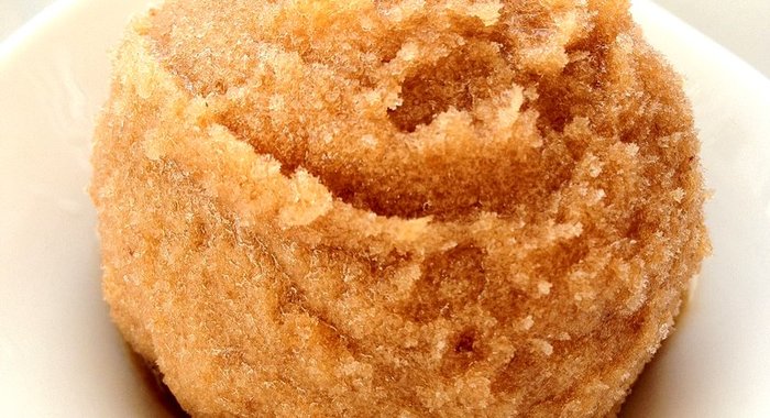 Сорбет из желтых слив