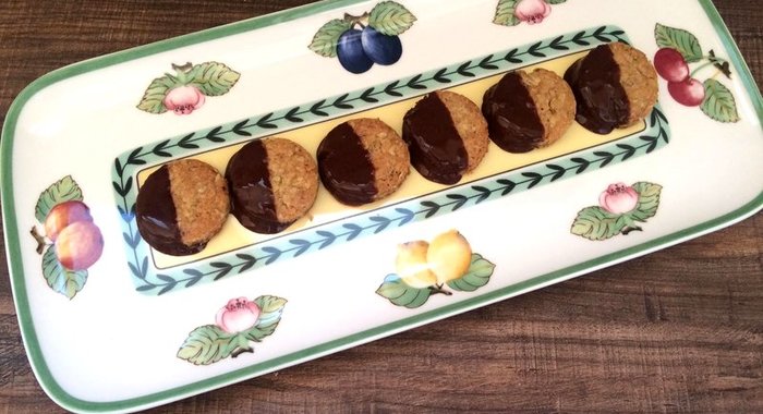 Овсяное печенье без яиц