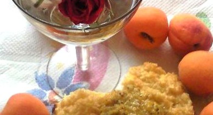 Кокосовое печенье с апельсиновой начинкой