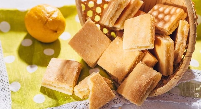 Печенье с лимонной начинкой