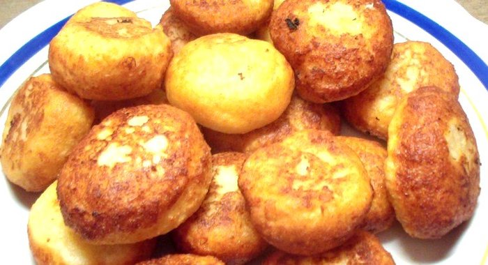 Творожные пончики