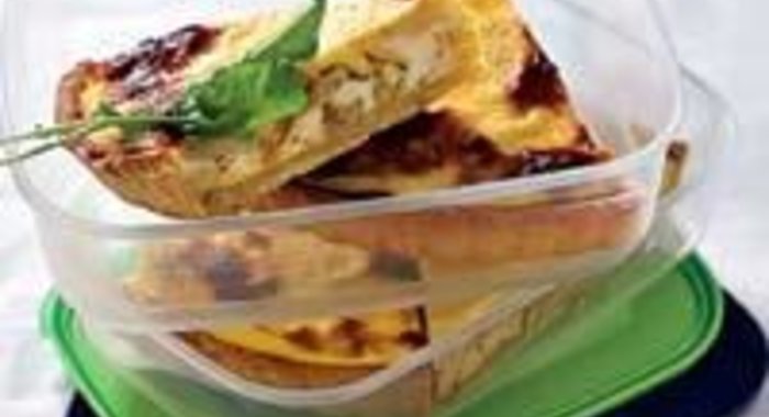 Пирог с козьим сыром и картофелем