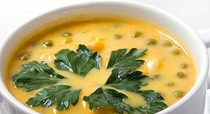 Гороховая каша в горшочке