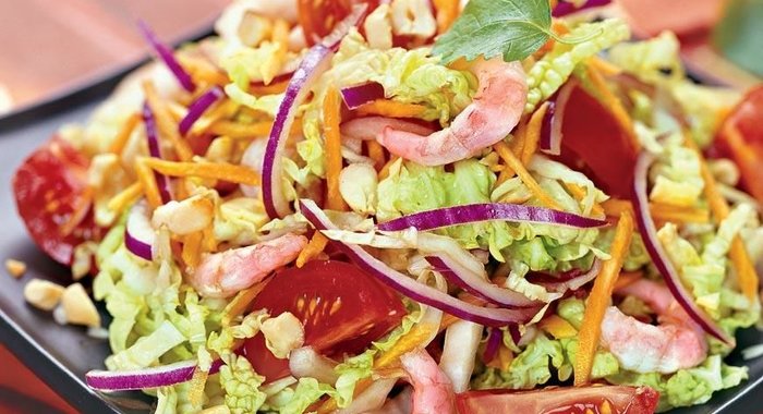 Салат Колслоу во вьетнамском стиле