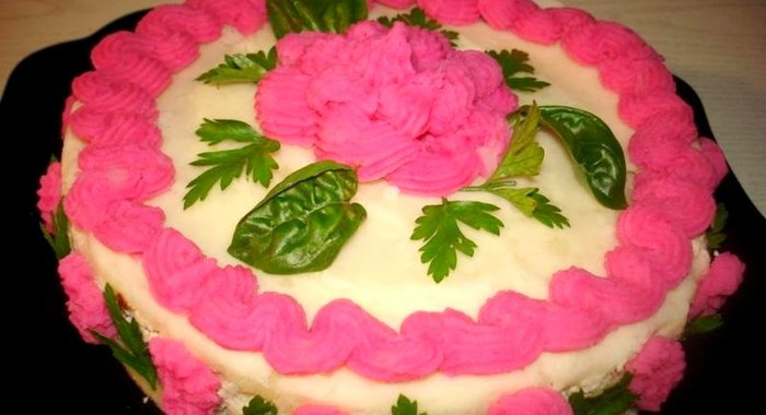 Торт из картофеля