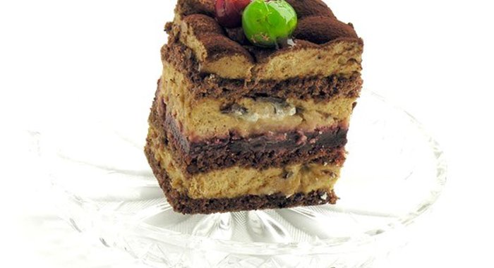 Сметанный пирог с какао