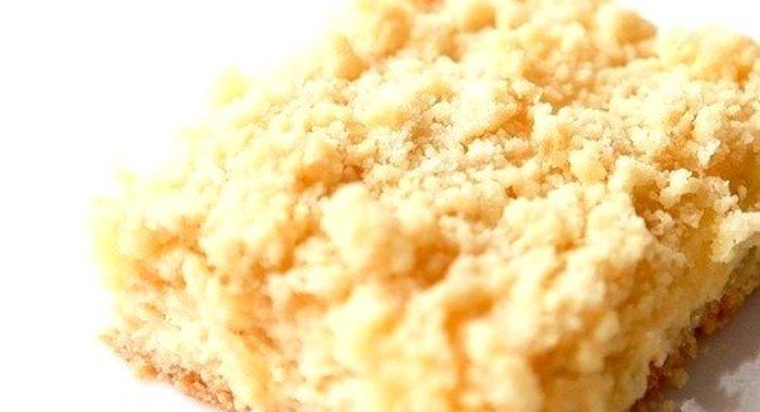 Творожный пирог из крошек