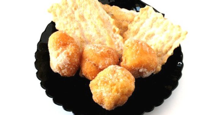 Пончики с ванилью