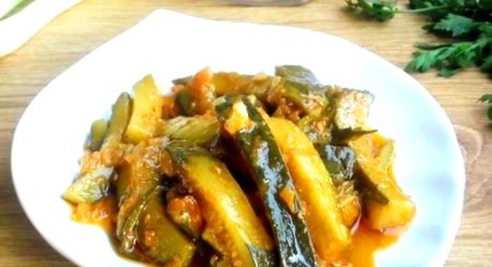 Кабачки по-татарски