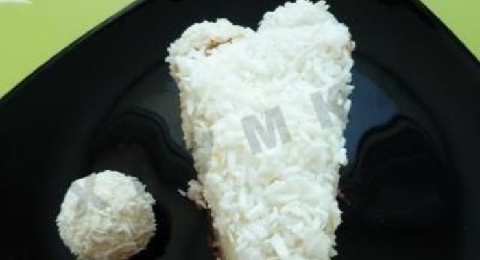 Торт бисквитный сметана Рафаелло