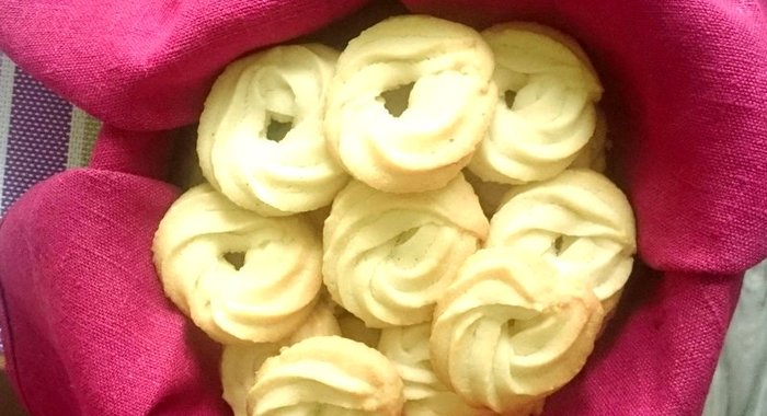 Датское печенье с ванилином