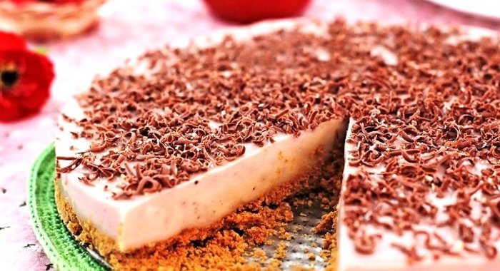 Банановый чизкейк с маскарпоне