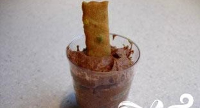 Легкий шоколадный мусс