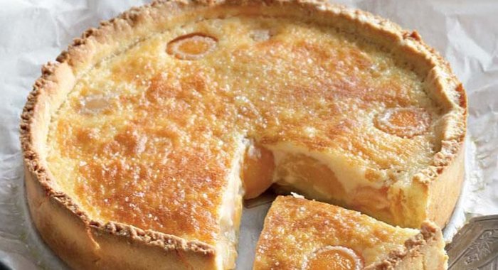 Рассыпчатый абрикосовый торт