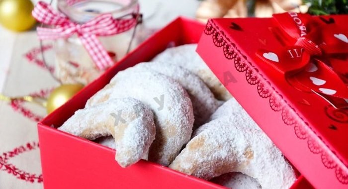 Печенье Ореховые полумесяцы