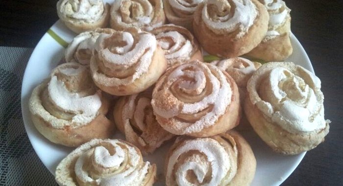 Творожное печенье с кремом