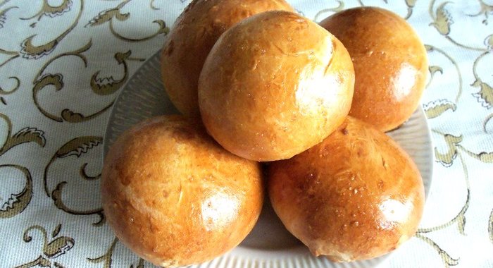 Булочки с яблоками