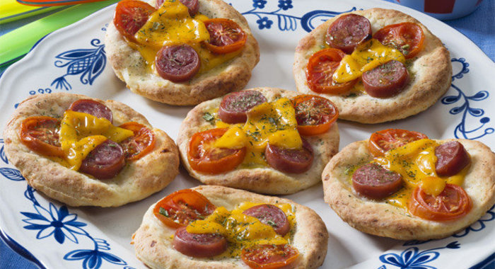 Мини-пицца домашняя