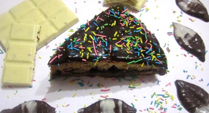 Торт шоколадное наслаждение