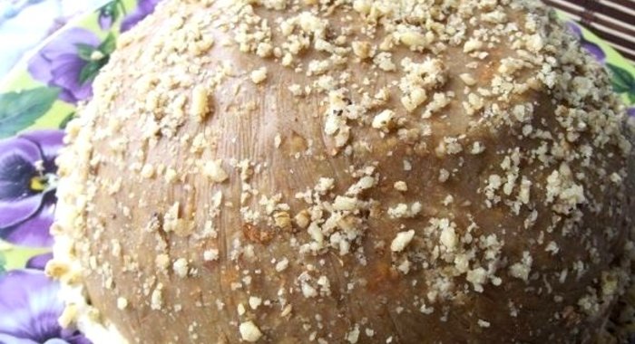 Торт банановый с желатином