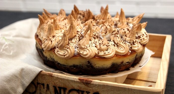 Шоколадно-творожный торт «Чокочиз»