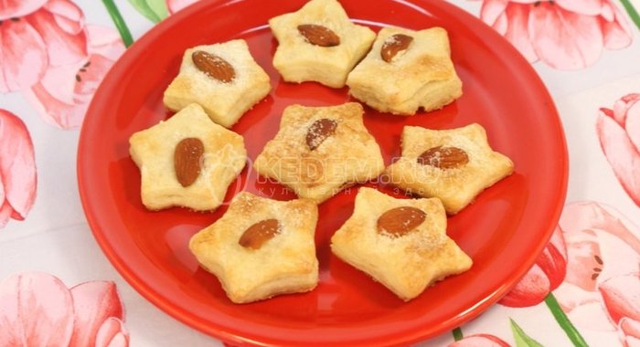 Печенье «Миндальные звездочки»