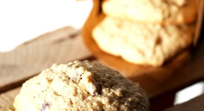 Овсяное печенье с фундуком