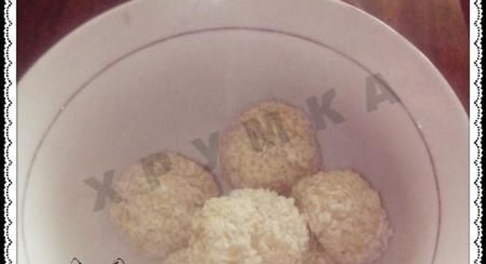 Творожно-банановое печенье