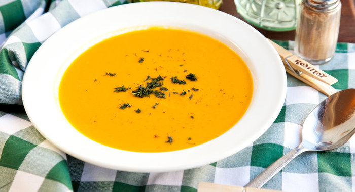 Морковный суп-пюре