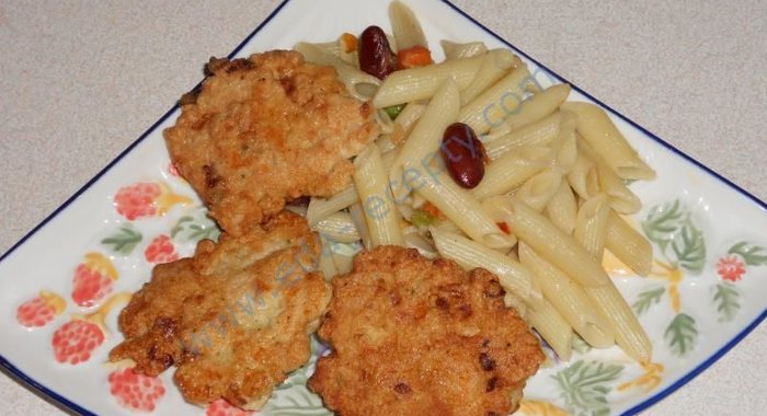 Куриные котлеты с манкой Пташки