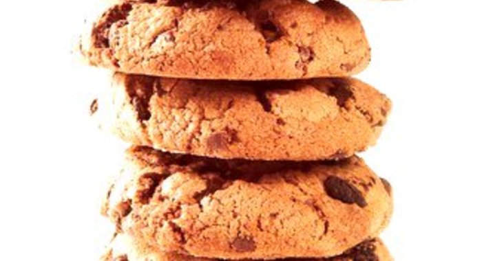 Шоколадное печенье с карамелизованным беконом