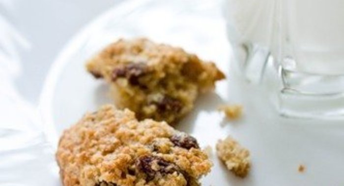 Овсяное печенье с изюмом