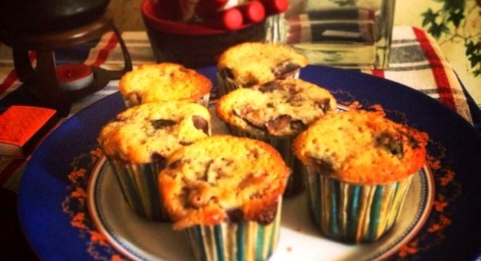 Маффины с инжиром