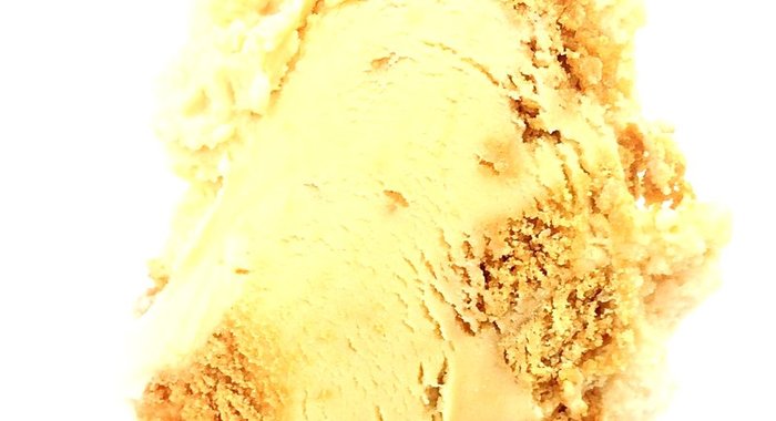 Карамельное мороженое с печеньем Biscoff