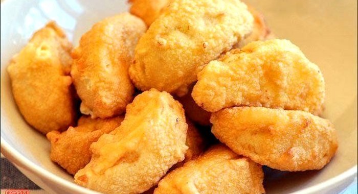 Яблоки в кляре и карамели