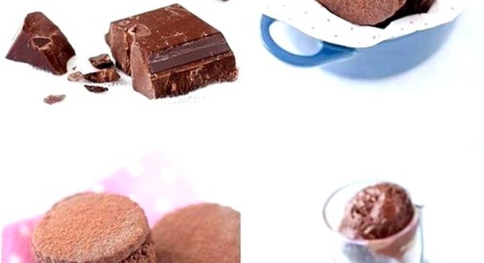 Шоколадное печенье с вишней и фисташками