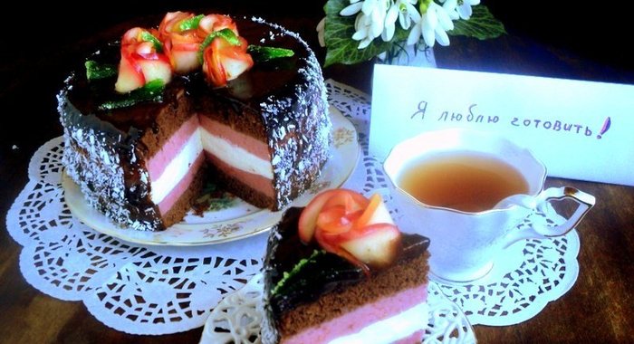 Торт «Райский сад»