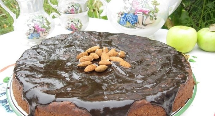 Десерт «Клубника под снегом»