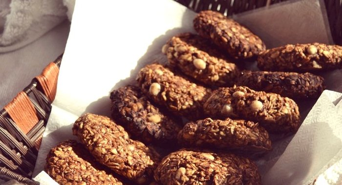 Банановое печенье