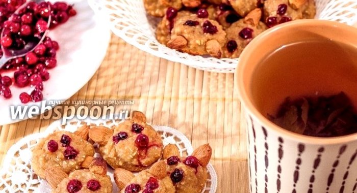 Творожно-геркулесовое печенье «Лисички»