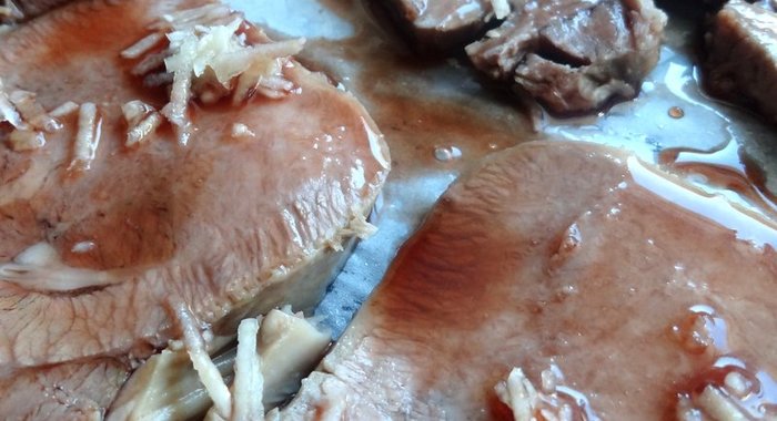 Маринованный говяжий язык